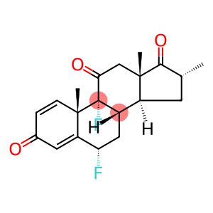 Androsta-1,4-diene-3,11,17-trione, 6,9-difluoro-16-methyl-, (6α,16α)- (9CI)