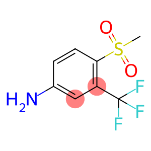 4-(甲基磺酰基)-3-(三氟甲基)苯胺