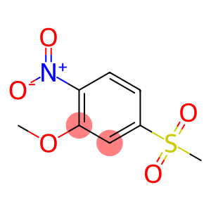 2-甲氧基-4-(甲磺酰)-1-硝基苯