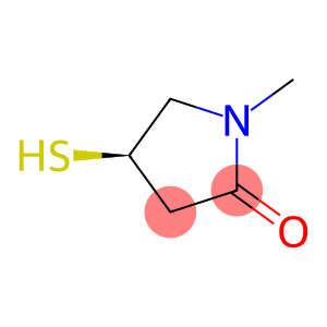 2-Pyrrolidinone,4-mercapto-1-methyl-,(4R)-(9CI)