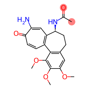 Acetamide,N-[(7S)-9-amino-5,6,7,10-tetrahydro-1,2,3-trimethoxy-10-oxobenzo[a]heptalen-7-yl]-