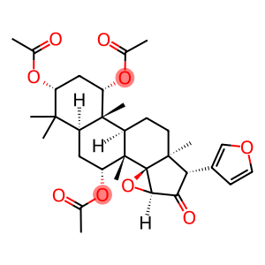 (13α,17α)-1α,3α,7α-Triacetoxy-14β,15β:21,23-diepoxy-4,4,8-trimethyl-24-nor-5α-chola-20,22-dien-16-one