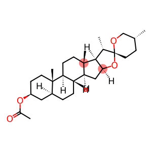 (22R,25R)-5α-Spirostane-3β-ol acetate