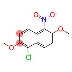 Naphthalene, 1-chloro-2,6-dimethoxy-5-nitro-