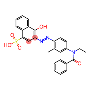 3-[[4-(benzoylethylamino)-2-methylphenyl]azo]-4-hydroxynaphthalene-1-sulphonic acid