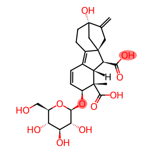 2β-(β-D-Glucopyranosyloxy)-7-hydroxy-1-methyl-8-methylenegibba-3,4a-diene-1α,10β-dicarboxylic acid