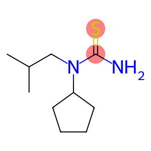 Thiourea, N-cyclopentyl-N-(2-methylpropyl)- (9CI)