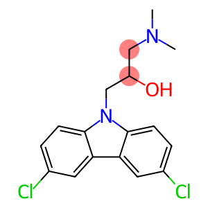 1-(3,6-dichloro-9H-carbazol-9-yl)-3-(dimethylamino)propan-2-ol