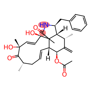 (7S,13E,16S,18R,19E,21R)-7-Acetoxy-18,21-dihydroxy-16,18-dimethyl-10-phenyl[11]cytochalasa-6(12),13,19-triene-1,17-dione