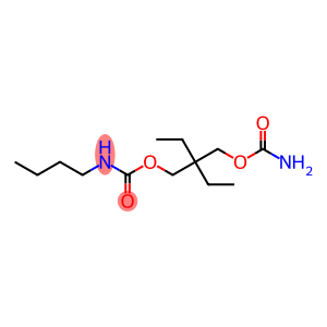 Carbamic acid, butyl-, 2-ethyl-2-(hydroxymethyl)butyl ester carbamate (ester) (8CI)