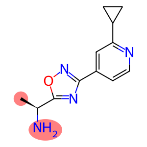 (S)-1-(3-(2-cyclopropylpyridin-4-yl)-1,2,4-oxadiazol-5-yl)ethan-1-amine