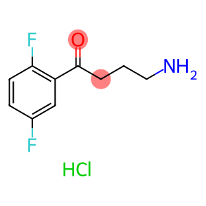 1-Butanone, 4-amino-1-(2,5-difluorophenyl)-, hydrochloride (1:1)