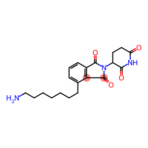 4-(7-aminoheptyl)-2-(2,6-dioxopiperidin-3-yl)isoindoline-1,3-dione