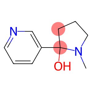 1-methyl-2-pyridin-3-yl-pyrrolidin-2-ol