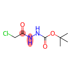 Acetic acid, chloro-, 2-carboxyhydrazide tert-butyl ester (8CI)