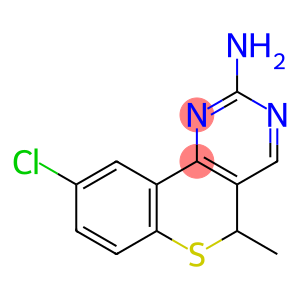 9-CHLORO-5-METHYL-5H-BENZO[5,6]THIINO[4,3-D]PYRIMIDIN-2-AMINE