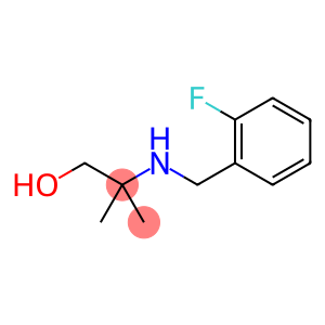 1-Propanol, 2-[[(2-fluorophenyl)methyl]amino]-2-methyl-