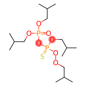 Thioperoxydiphosphoric acid ([(HO)2P(S)]2S2), tetrakis(2-methylpropyl) ester (9CI)