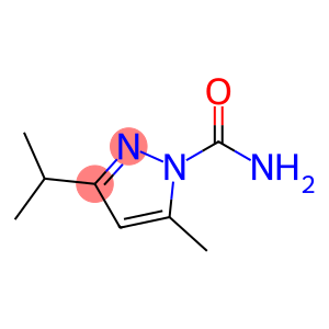 1H-Pyrazole-1-carboxamide,5-methyl-3-(1-methylethyl)-(9CI)