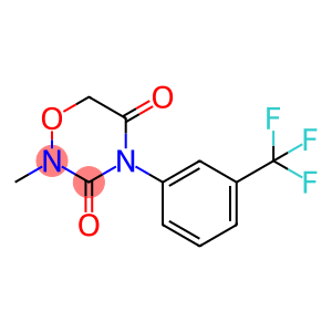 2-methyl-4-[3-(trifluoromethyl)phenyl]-1,2,4-oxadiazinane-3,5-dione