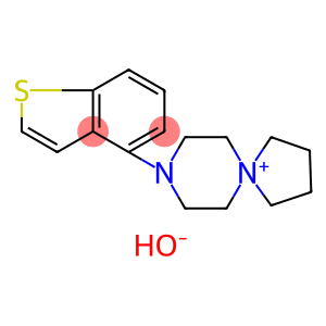 8-(benzo[b]thiophen-4-yl)-5,8-diazaspiro[4.5]decan-5-ium hydroxide