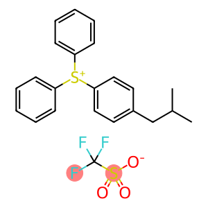 Diphenyl-p-isobutylphenylsulfonium triflate