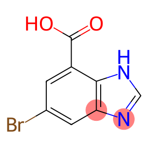 6-溴-1H-苯并咪唑-4-羧酸