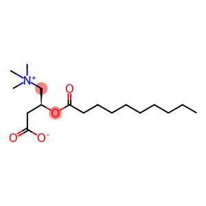 1-Propanaminium, 3-carboxy-N,N,N-trimethyl-2-[(1-oxodecyl)oxy]-, inner salt, (2S)-