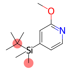 4-[(1,1-Dimethylethyl)dimethylsilyl]-2-methoxypyridine