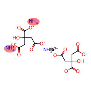 Ammonium bismuth citrate