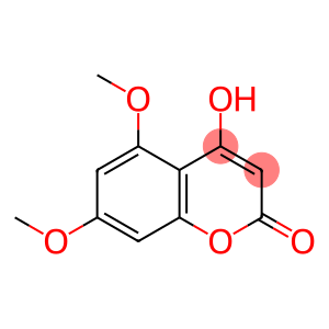 4-hydroxy-5,7-diMethoxy-2H-1-benzopyrane-2-one