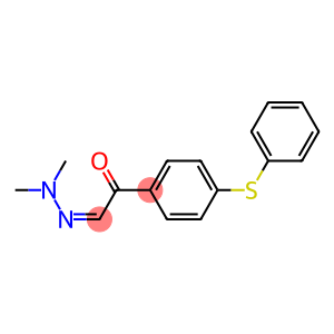 p-(Phenylthio)-α-(dimethylhydrazono)acetophenone