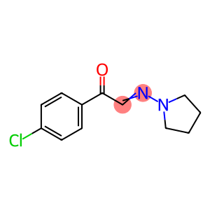 Ethanone, 1-(4-chlorophenyl)-2-(1-pyrrolidinylimino)-