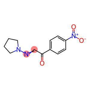 Ethanone, 1-(4-nitrophenyl)-2-(1-pyrrolidinylimino)-