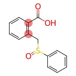 2-[(PHENYLSULFINYL)METHYL]BENZOIC ACID