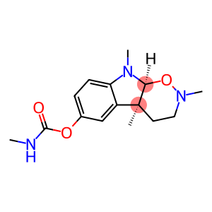 (4aS)-2,3,4,4a,9,9aα-Hexahydro-2,4aα,9-trimethyl-1,2-oxazino[6,5-b]indol-6-ol N-methylcarbamate