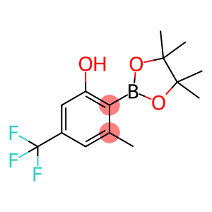 Phenol, 3-methyl-2-(4,4,5,5-tetramethyl-1,3,2-dioxaborolan-2-yl)-5-(trifluoromethyl)-