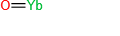 Ytterbium oxide (YbO) (6CI,7CI,8CI,9CI)