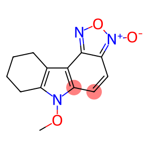 6-METHOXY-7,8,9,10-TETRAHYDRO-6H-[1,2,5]OXADIAZOLO[3,4-C]CARBAZOL-3-IUM-3-OLATE