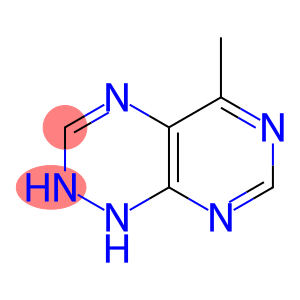 Pyrimido[5,4-e]-as-triazine, 1,2-dihydro-5-methyl- (7CI,8CI)