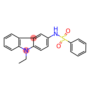 N-(9-ethyl-9H-carbazol-3-yl)benzenesulfonamide