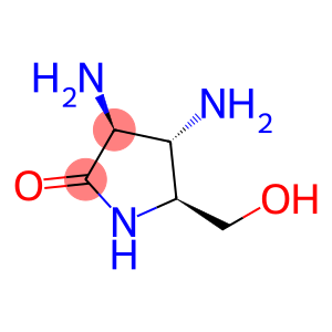 2-Pyrrolidinone, 3,4-diamino-5-(hydroxymethyl)-, (3S,4S,5S)- (9CI)