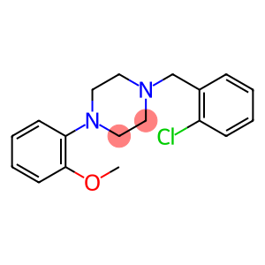 1-(2-chlorobenzyl)-4-(2-methoxyphenyl)piperazine