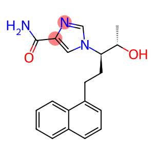 1-[(3R,4S)-4-hydroxy-1-naphthalen-1-ylpentan-3-yl]imidazole-4-carboxamide