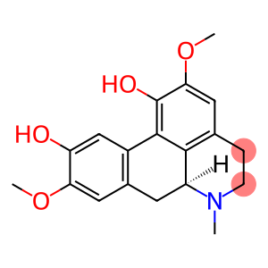 4H-Dibenzo[de,g]quinoline-1,10-diol,5,6,6a,7-tetrahydro-2,9-dimethoxy-6-methyl-, (6aS)-