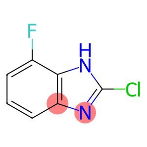 1H-Benzimidazole, 2-chloro-7-fluoro-