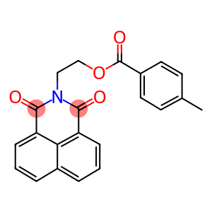 2-(1,3-dioxo-1H-benzo[de]isoquinolin-2(3H)-yl)ethyl 4-methylbenzoate