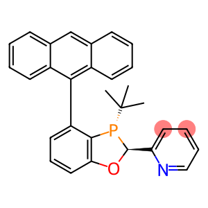 Pyridine, 2-[(2S,3S)-4-(9-anthracenyl)-3-(1,1-dimethylethyl)-2,3-dihydro-1,3-benzoxaphosphol-2-yl]-