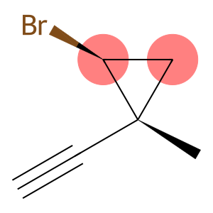 Cyclopropane, 2-bromo-1-ethynyl-1-methyl-, trans- (9CI)