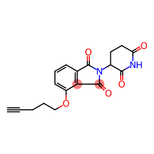 2-(2,6-dioxopiperidin-3-yl)-4-(pent-4-yn-1-yloxy)isoindoline-1,3-dione